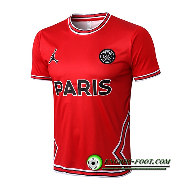 Training T-Shirts Jordan PSG Rouge 2022/2023