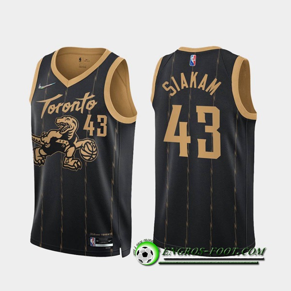 Maillot Toronto Raptors (SIAKAM #43) Noir