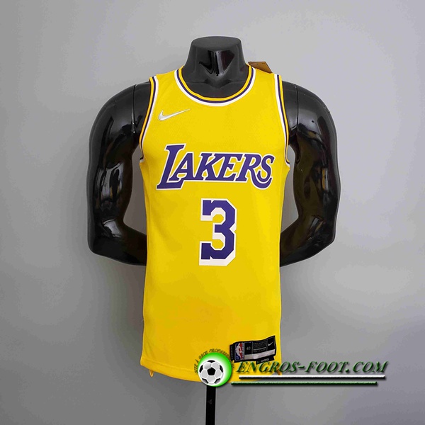 Maillot Los Angeles Lakers (DAVIS #3) Jaune