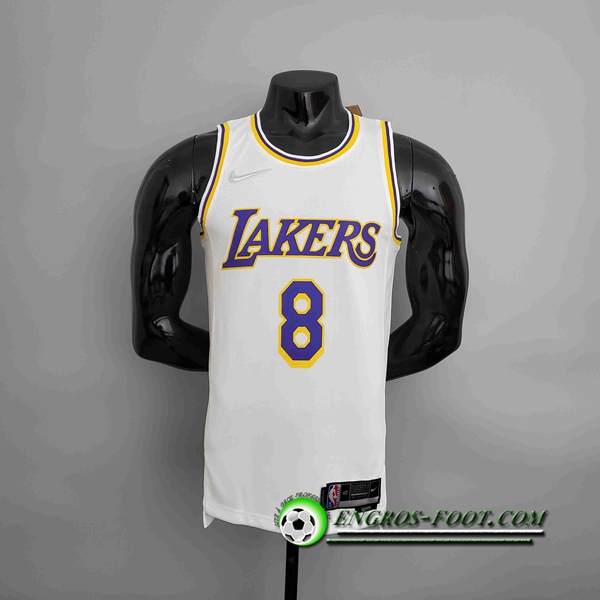 Maillot Los Angeles Lakers (BRYANT #8) Blanc