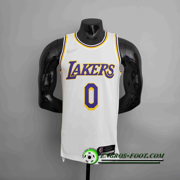 Maillot Los Angeles Lakers (WESTBROOK #0) Blanc