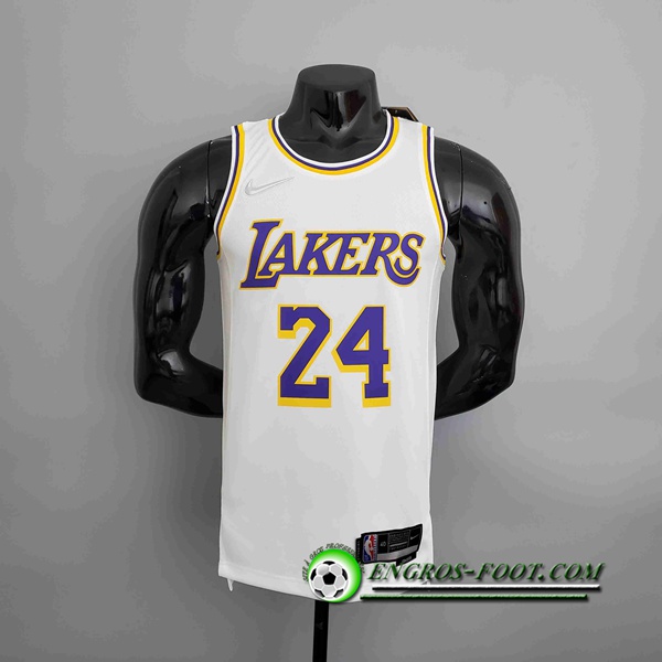 Maillot Los Angeles Lakers (BRYANT #24) Blanc