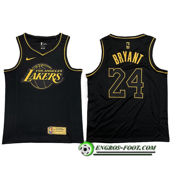 Maillot Los Angeles Lakers (BRYANT #24) Noir