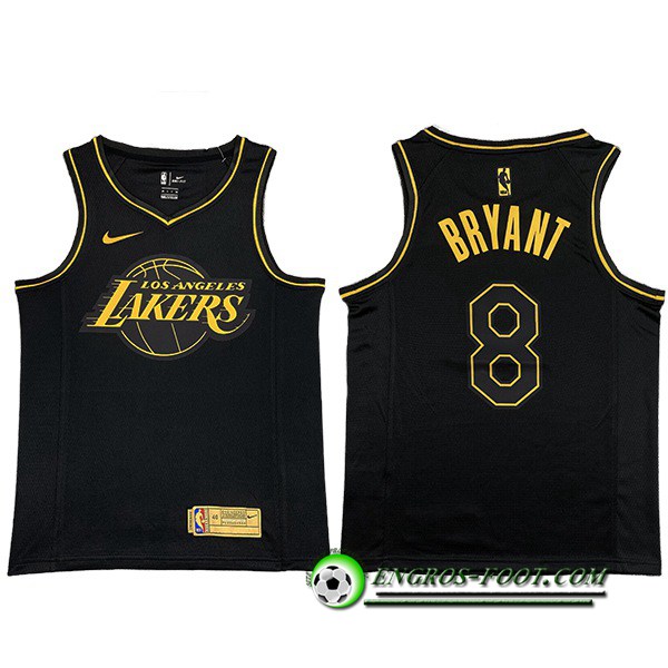 Maillot Los Angeles Lakers (BRYANT #8) Noir