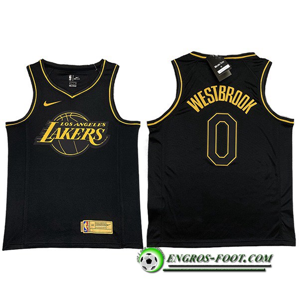 Maillot Los Angeles Lakers (WESTBROOK #0) Noir