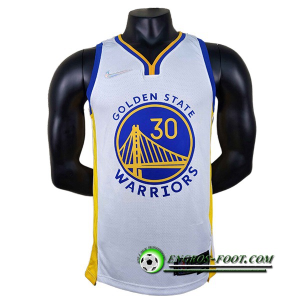 Maillot Golden State Warriors (CURRY #30) Blanc