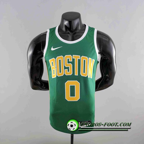 Maillot Boston Celtics (TATUM #0) Vert