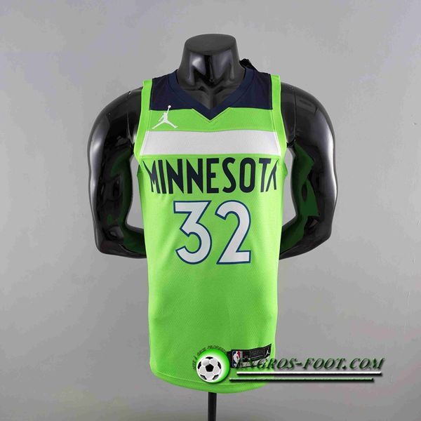 Maillot Minnesota Timberwolves (TOWNS #32) Vert Air Jordan