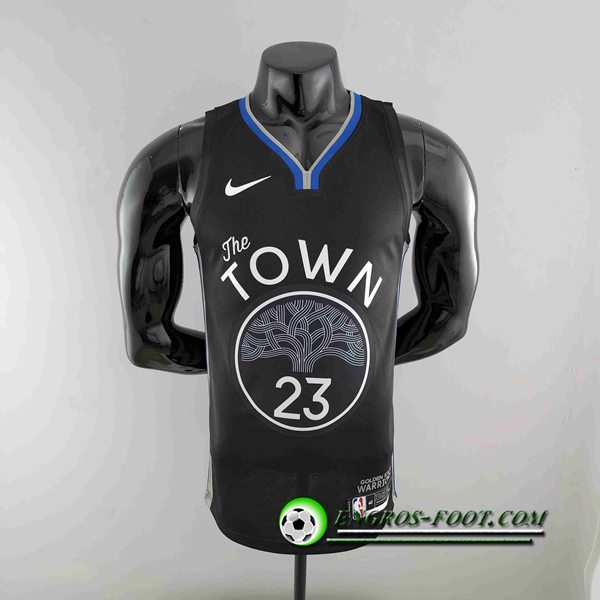 Maillot Golden State Warriors (GREEN #23) 2020 Noir City Edition