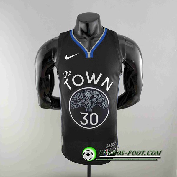 Maillot Golden State Warriors (CURRY #30) 2020 Noir City Edition