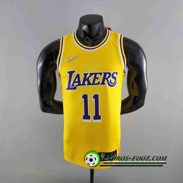 Maillot Los Angeles Lakers (IRVING #11) Jaune 75th Anniversary