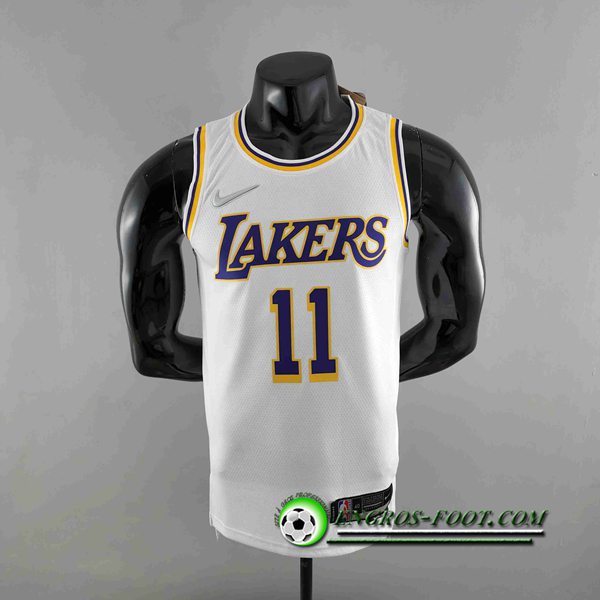 Maillot Los Angeles Lakers (IRVING #11) Blanc 75th Anniversary