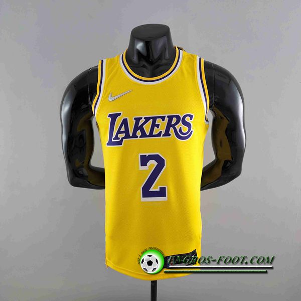 Maillot Los Angeles Lakers (IRVING #2) Jaune 75th Anniversary