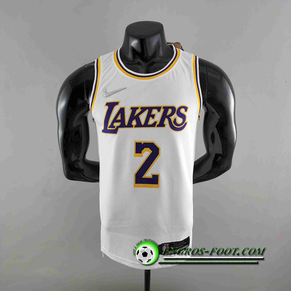 Maillot Los Angeles Lakers (IRVING #2) Blanc 75th Anniversary