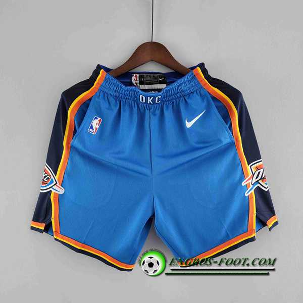 Shorts NBA Oklahoma City Thunder Bleu