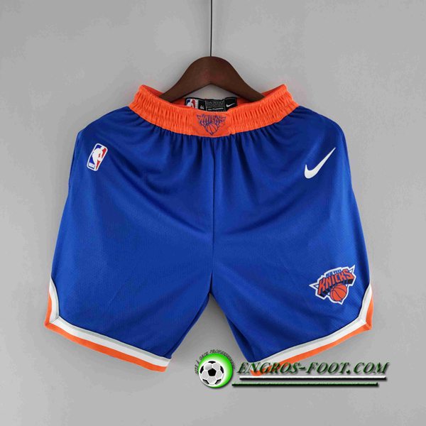 Shorts NBA New York Knicks Bleu