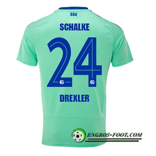Maillot de Foot Schalke 04 (DREXLER #24) 2022/23 Third