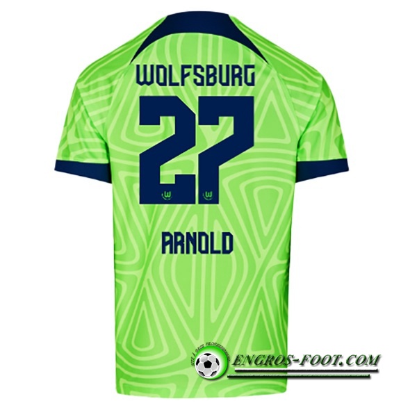 Maillot de Foot Vfl Wolfsburg (ARNOLD #27) 2022/23 Domicile