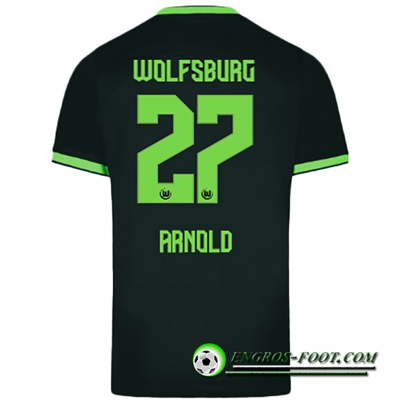 Maillot de Foot Vfl Wolfsburg (ARNOLD #27) 2022/23 Exterieur