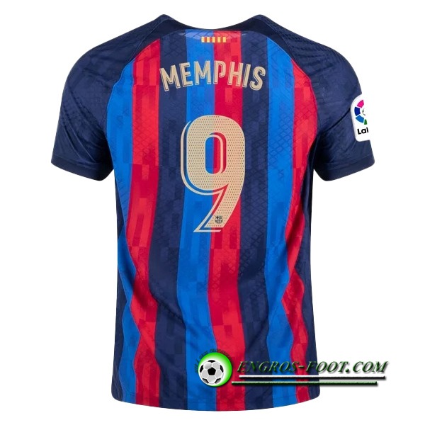 Maillot de Foot FC Barcelone (MEMPHIS #9) 2022/23 Domicile