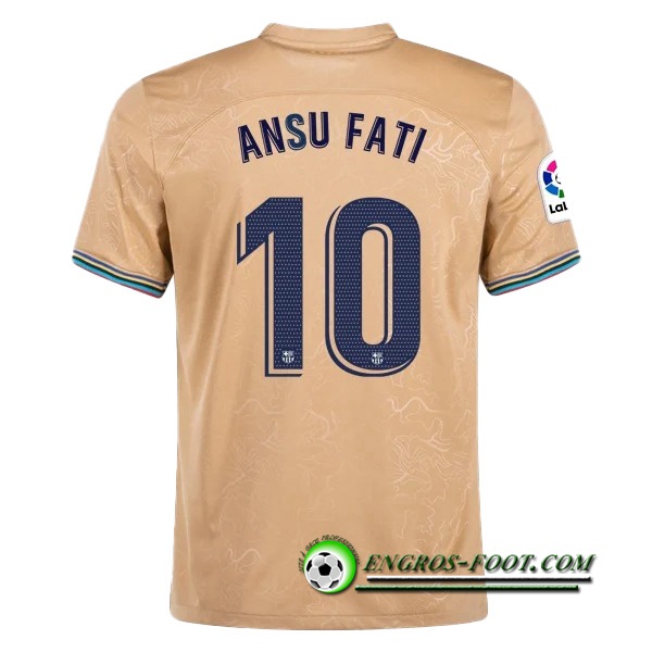 Maillot de Foot FC Barcelone (ANSU FATI #10) 2022/23 Exterieur