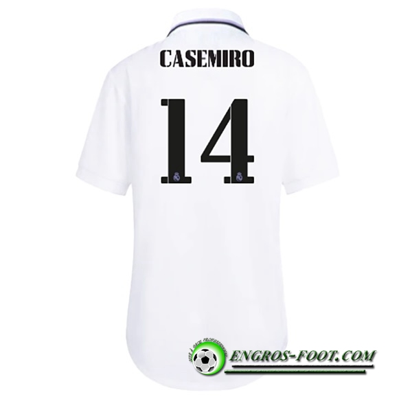 Maillot de Foot Real Madrid (CASEMIRO #14) 2022/23 Domicile