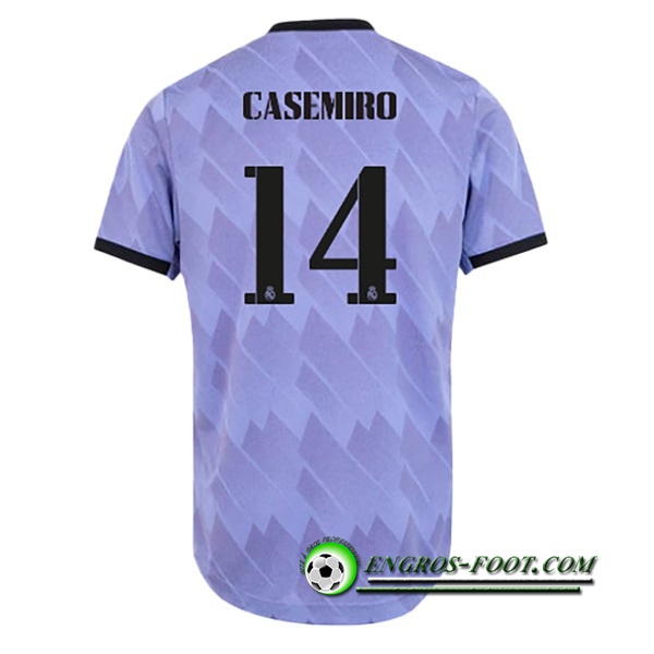 Maillot de Foot Real Madrid (CASEMIRO #14) 2022/23 Exterieur