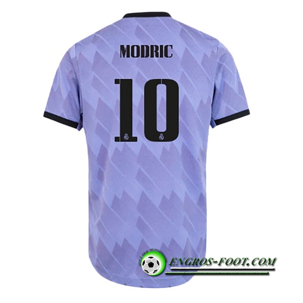 Maillot de Foot Real Madrid (MODRIC #10) 2022/23 Exterieur