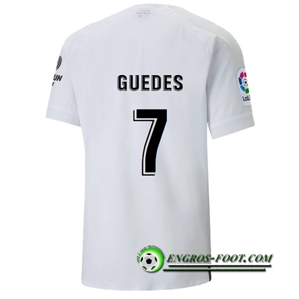 Maillot de Foot Valencia (GUEDES #7) 2022/23 Domicile