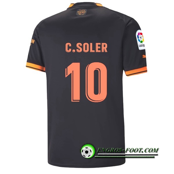 Maillot de Foot Valencia (C.SOLER #10) 2022/23 Exterieur