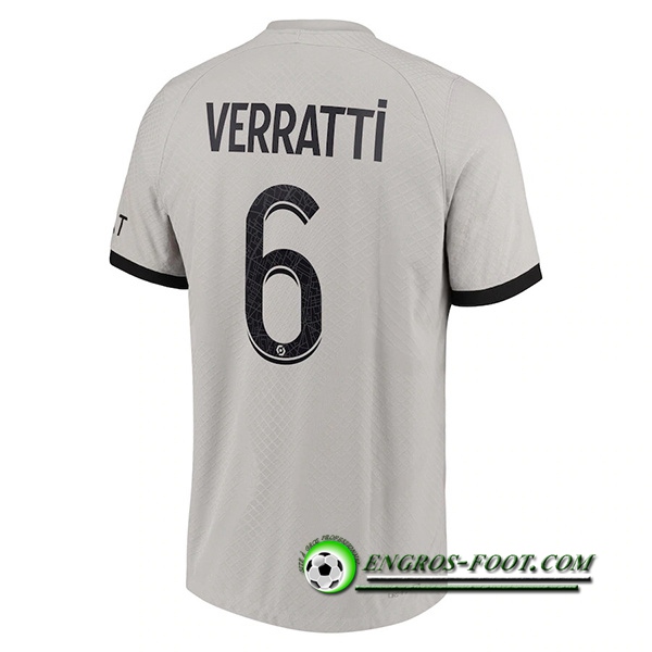 Maillot de Foot PSG (VERRATTI #6) 2022/23 Exterieur