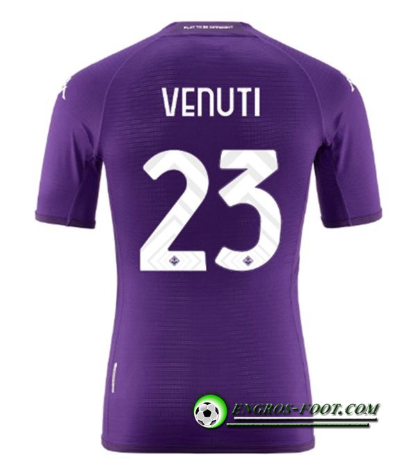 Maillot de Foot ACF Fiorentina (VENUTI #23) 2022/23 Domicile