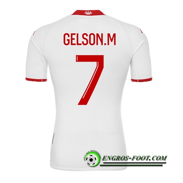 Maillot de Foot AS Monaco (GELSON.M #7) 2022/23 Domicile