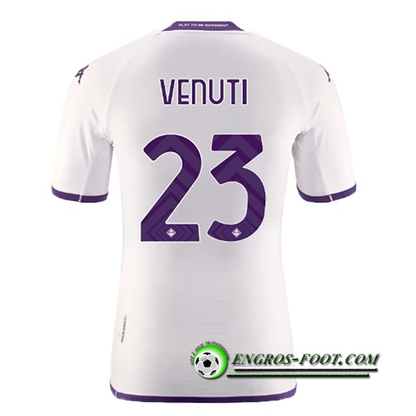 Maillot de Foot ACF Fiorentina (VENUTI #23) 2022/23 Exterieur