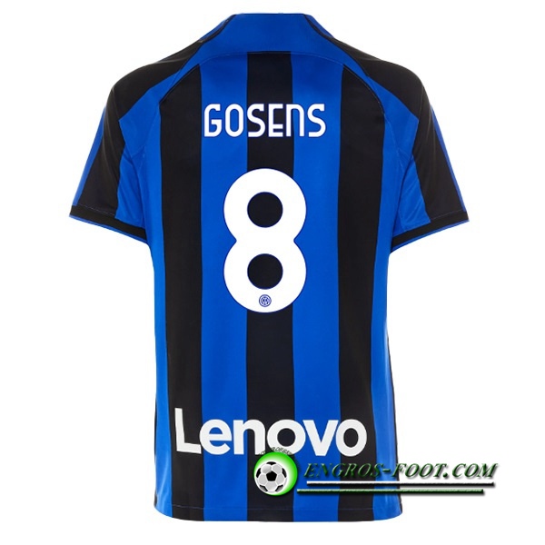 Maillot de Foot Inter Milan (GOSENS #8) 2022/23 Domicile