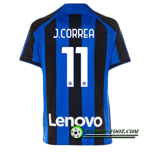 Maillot de Foot Inter Milan (J.CORREA #11) 2022/23 Domicile