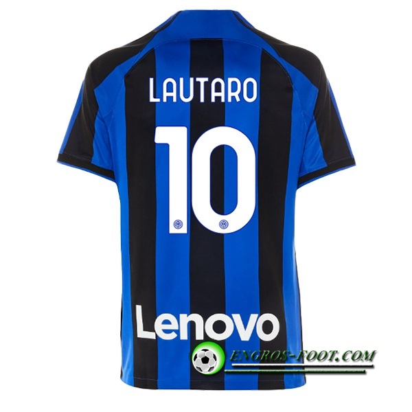 Maillot de Foot Inter Milan (LAUTARO #10) 2022/23 Domicile