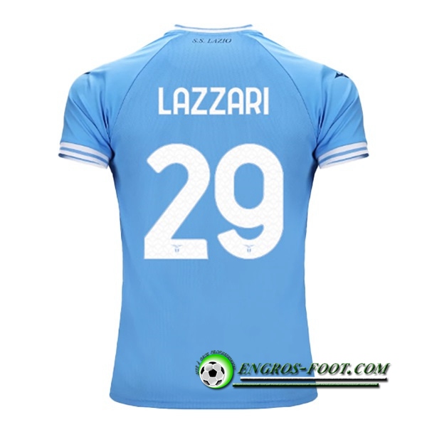 Maillot de Foot SS Lazio (LAZZARI #29) 2022/23 Domicile