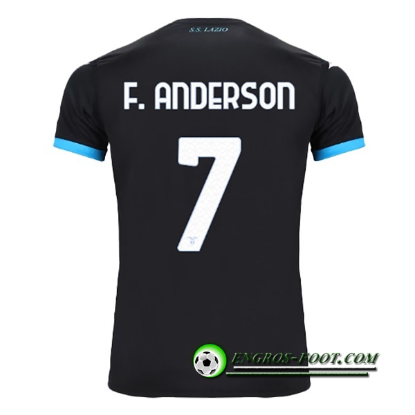 Maillot de Foot SS Lazio (F.ANDERSON #7) 2022/23 Exterieur