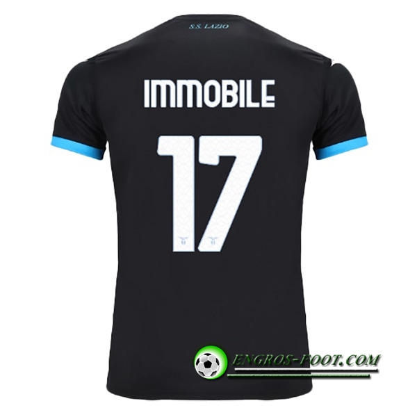 Maillot de Foot SS Lazio (IMMOBILE #17) 2022/23 Exterieur