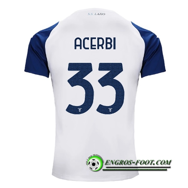 Maillot de Foot SS Lazio (ACERBI #33) 2022/23 Third