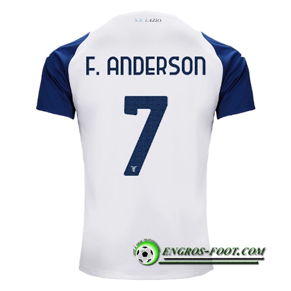 Maillot de Foot SS Lazio (F.ANDERSON #7) 2022/23 Third