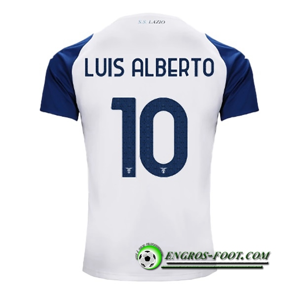 Maillot de Foot SS Lazio (LUIS ALBERTO #10) 2022/23 Third