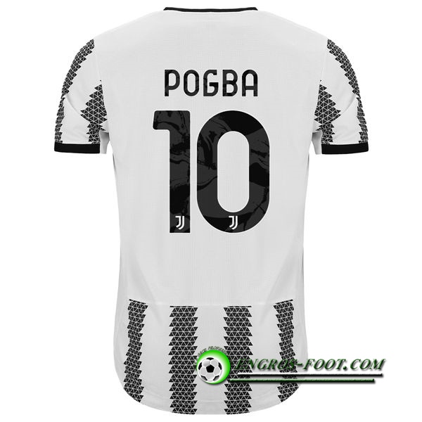 Maillot de Foot Juventus (POGBA #10) 2022/23 Domicile