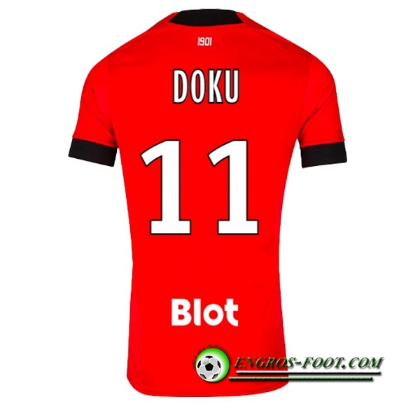 Maillot de Foot Stade Rennais (DOKU #11) 2022/23 Domicile