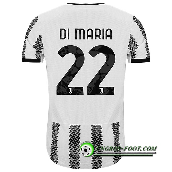 Maillot de Foot Juventus (DI MARIA #22) 2022/23 Domicile