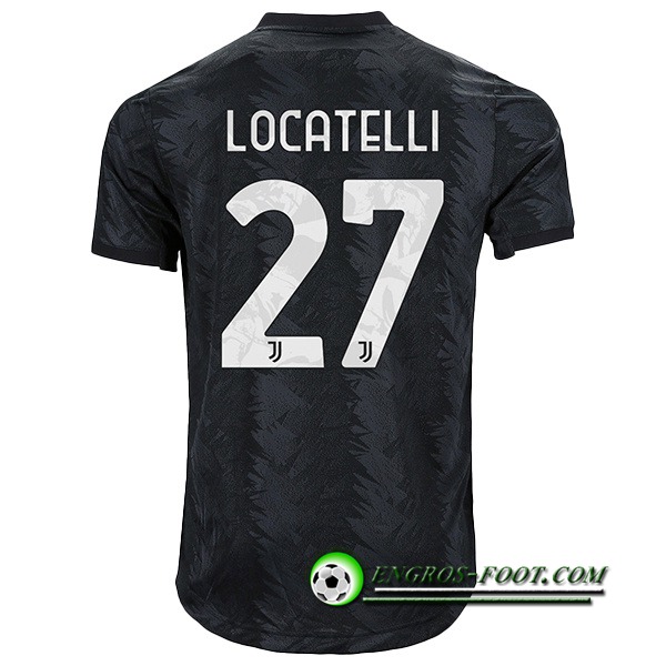 Maillot de Foot Juventus (LOCATELLI #27) 2022/23 Exterieur