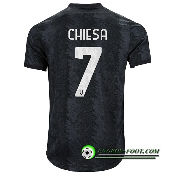 Maillot de Foot Juventus (CHIESA #7) 2022/23 Exterieur