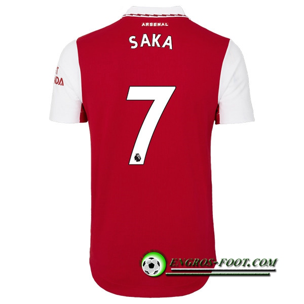 Maillot de Foot Arsenal (SAKA #7) 2022/23 Domicile