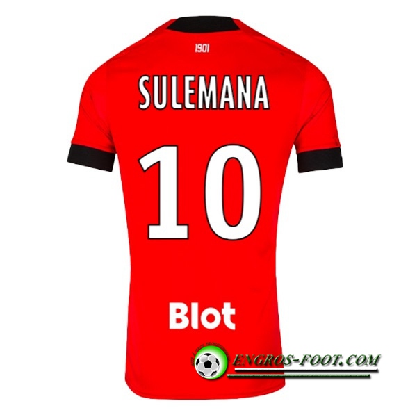 Maillot de Foot Stade Rennais (SULEMANA #10) 2022/23 Domicile